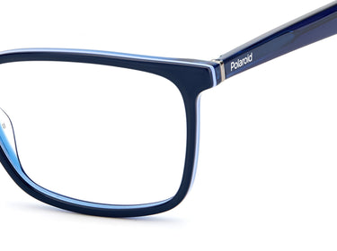 Premium Men Polaroid Eyeglasses: PLD D394 - Blue Azure - SpecSMART Eye Clinic (Zoom View)